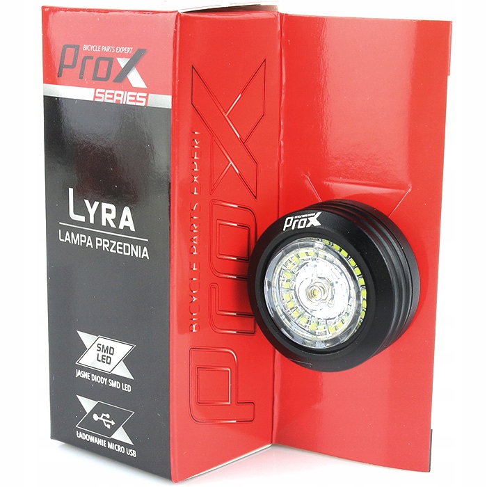 LAMPA ROWEROWA NA ROWER PRZÓD LYRA SMD 30LM USB Rodzaj przednie