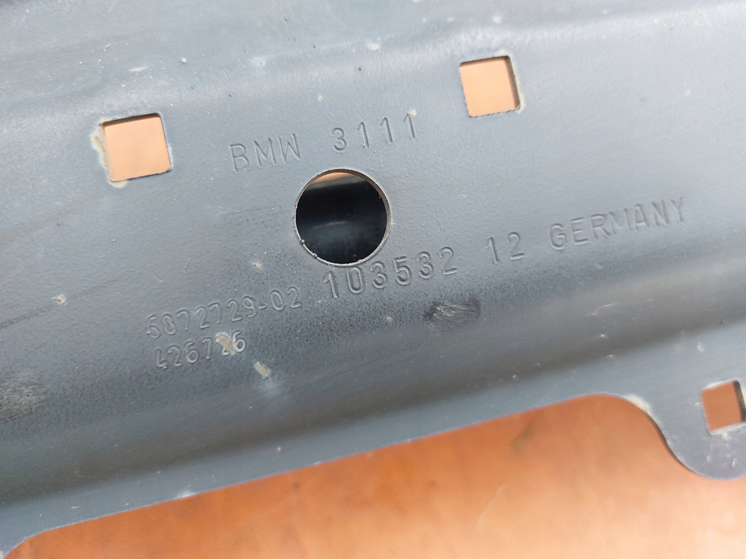 axle beam subframe springing front BMW X1 F48 6872729
