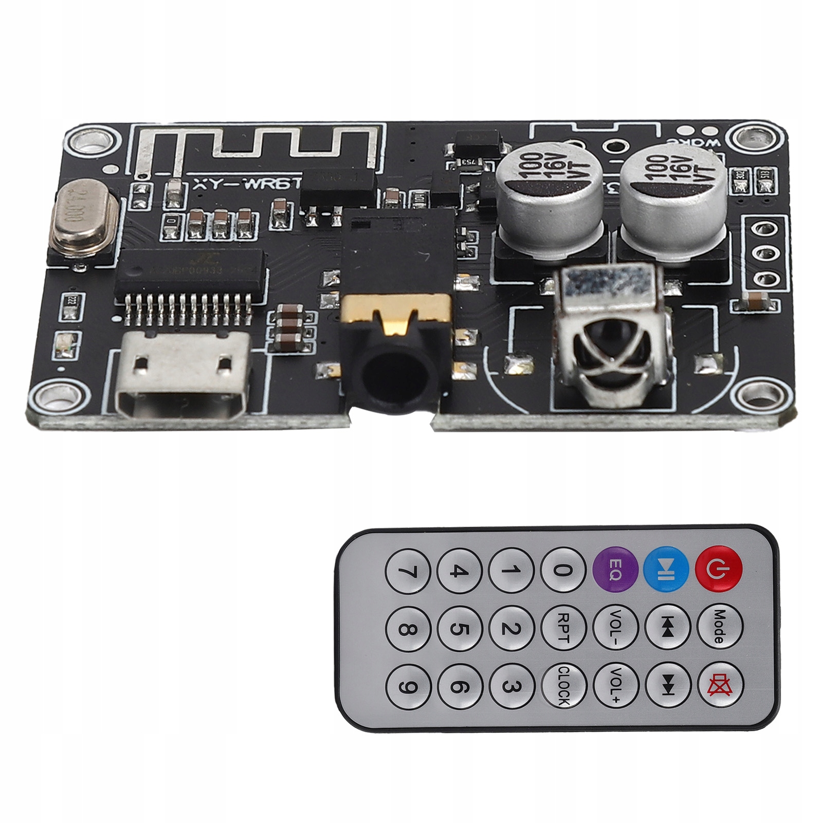 Płytka dekodera Bluetooth 5.0 Moduł audio stereo z regulacją JP