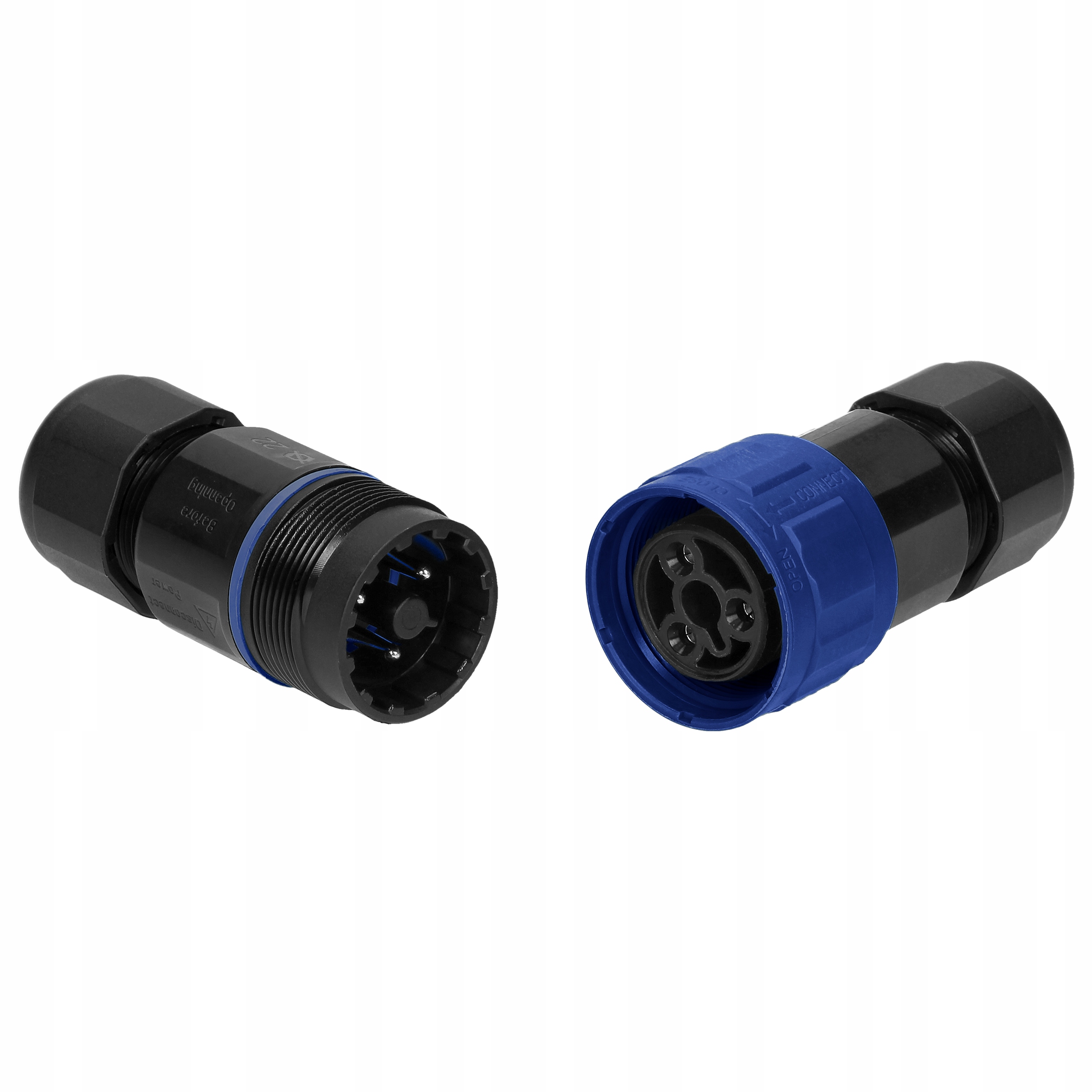 Sada konekt.gn-zásuvka 3x4mm2, 450V/16A, IP68,10ks