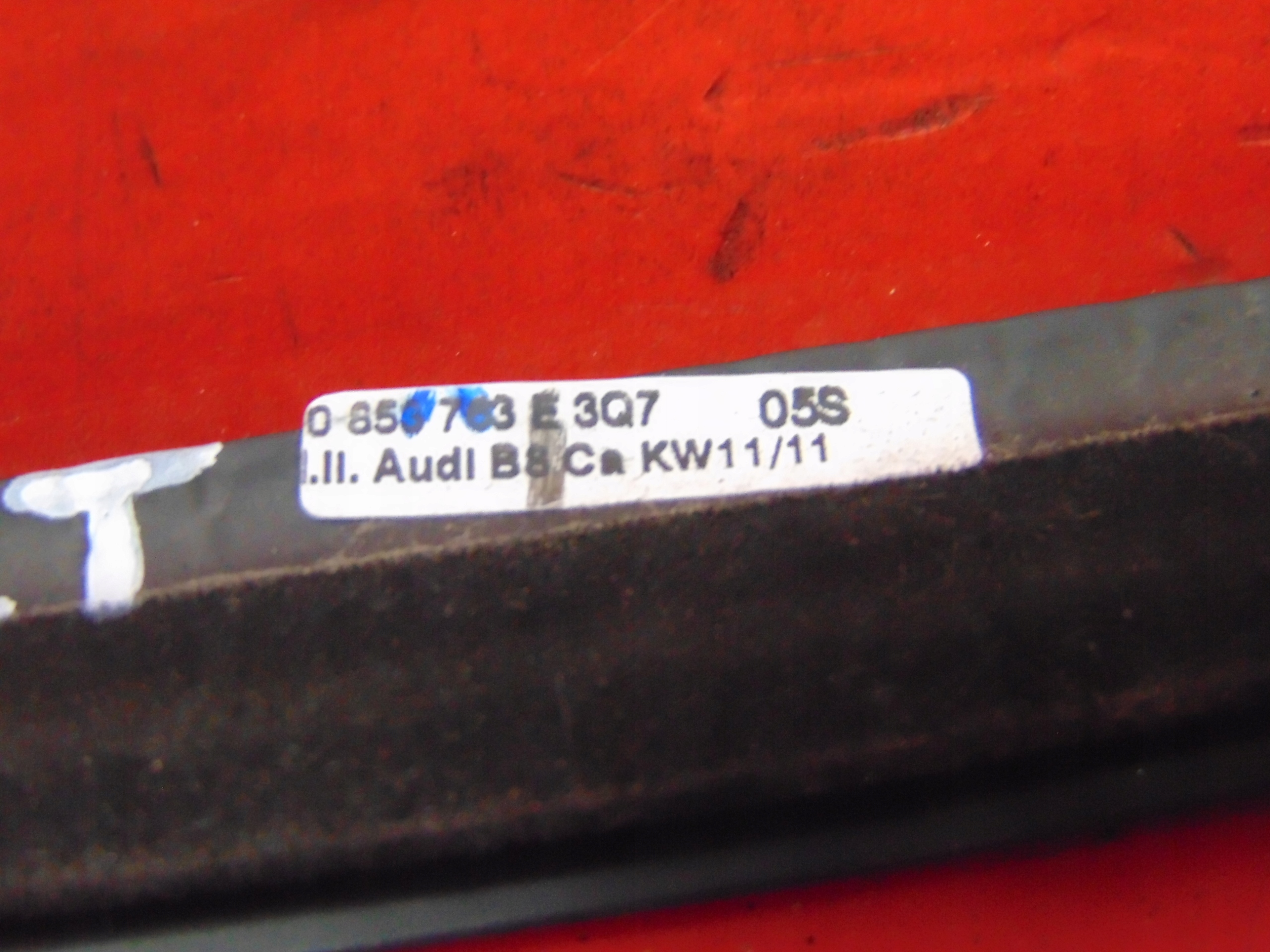 AUDI A5 8F 8T CABRIO moulding dust left rear part