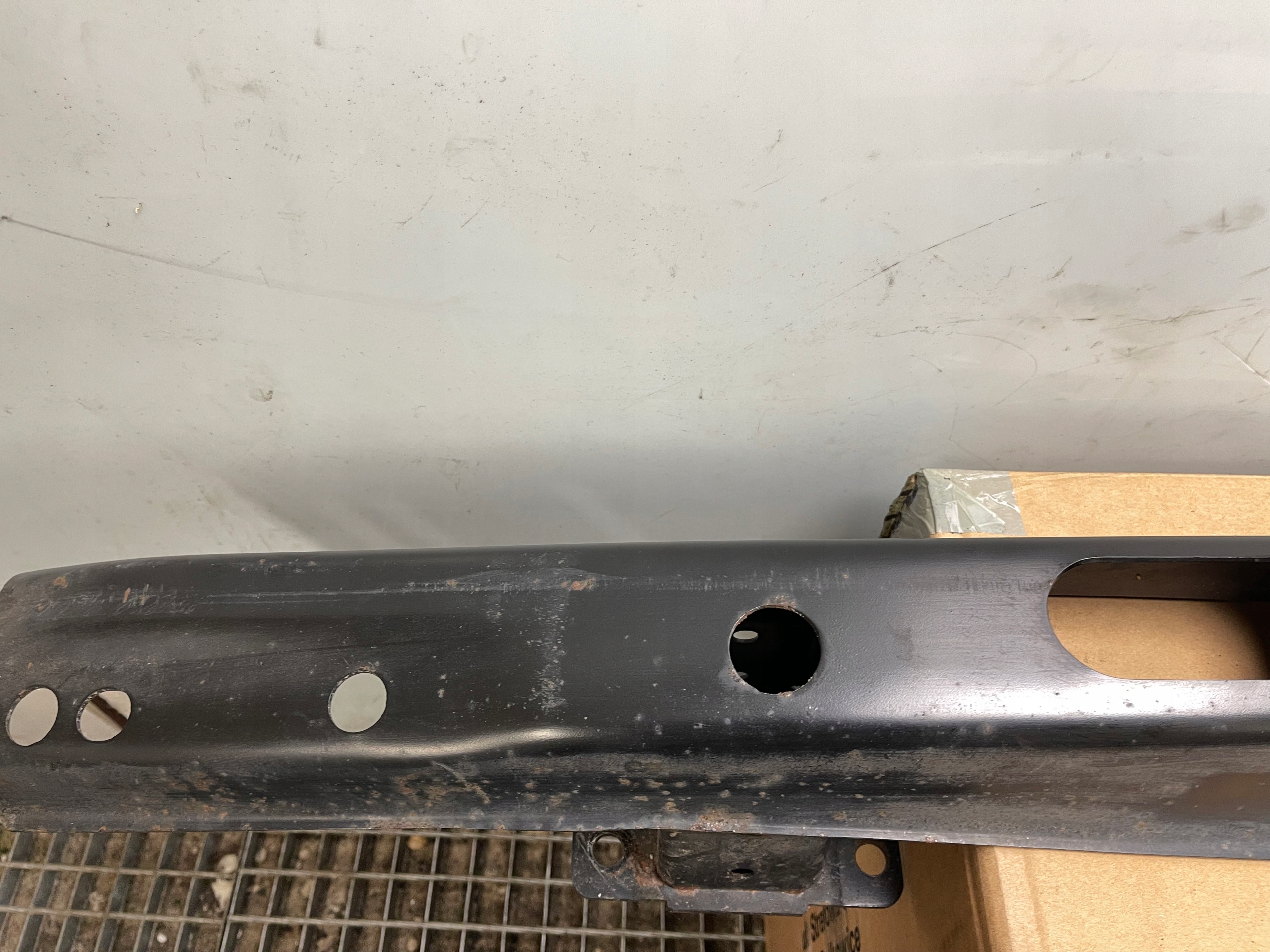 VW T5 T6 bumper support rear part 7H0807305