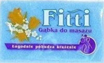 

Fitti gąbka kąpielowa prostokątna 1 szt.