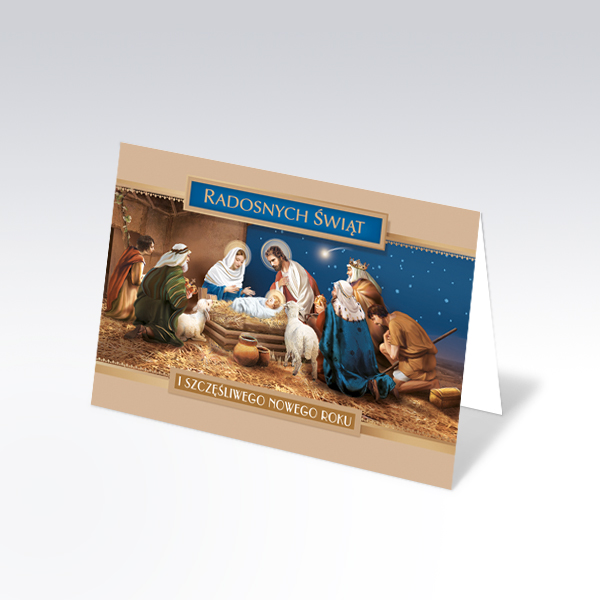 KARNET LAURKA ŚWIĘTA BOŻE NARODZENIE BN + KOPERTA Marka Karo