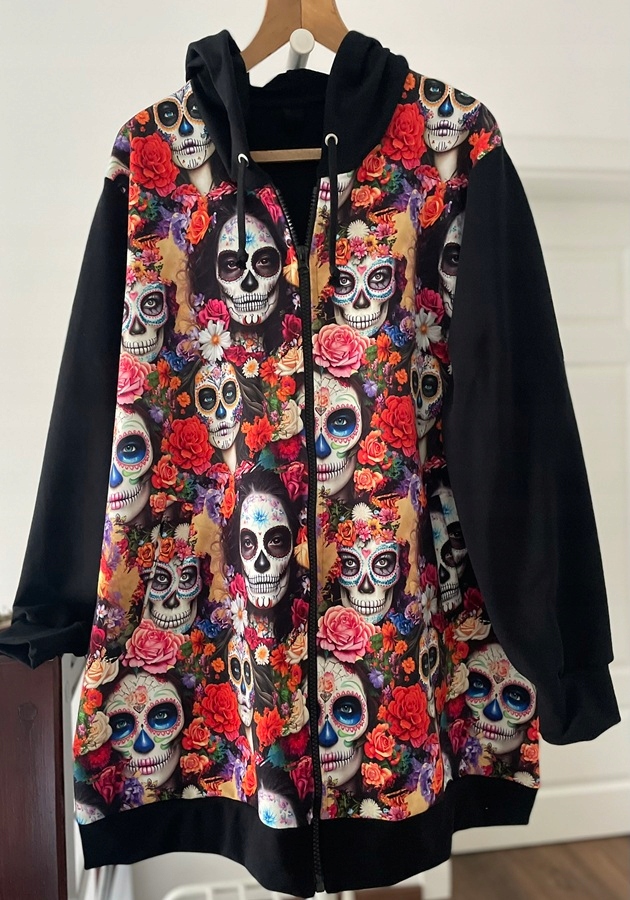 Odletová Mikina Na Zip Polska maxi+size Nová vel 48/50