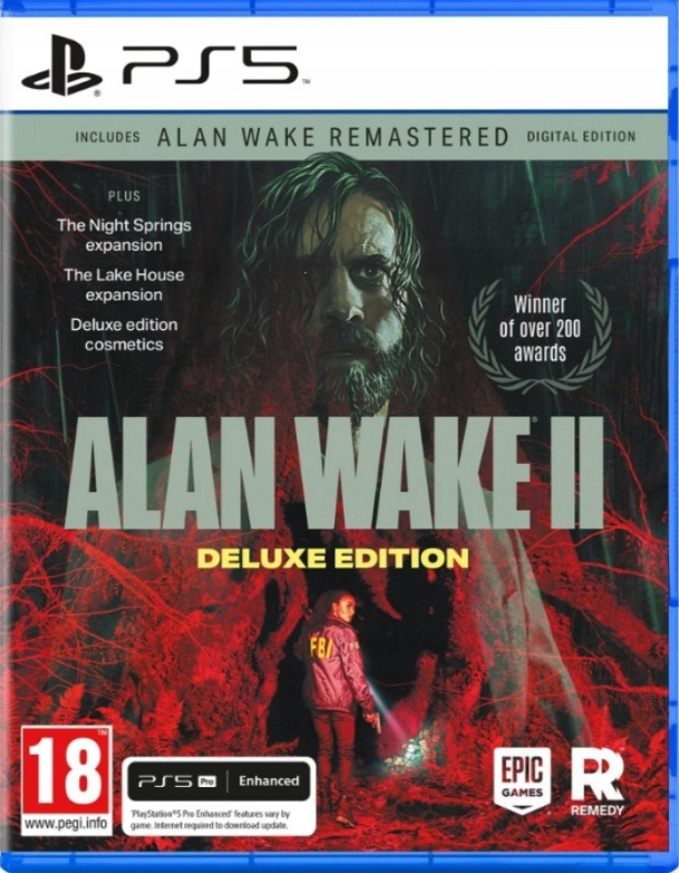 Alan Wake II Deluxe PlayStation 5 (PS5) pudełkowa