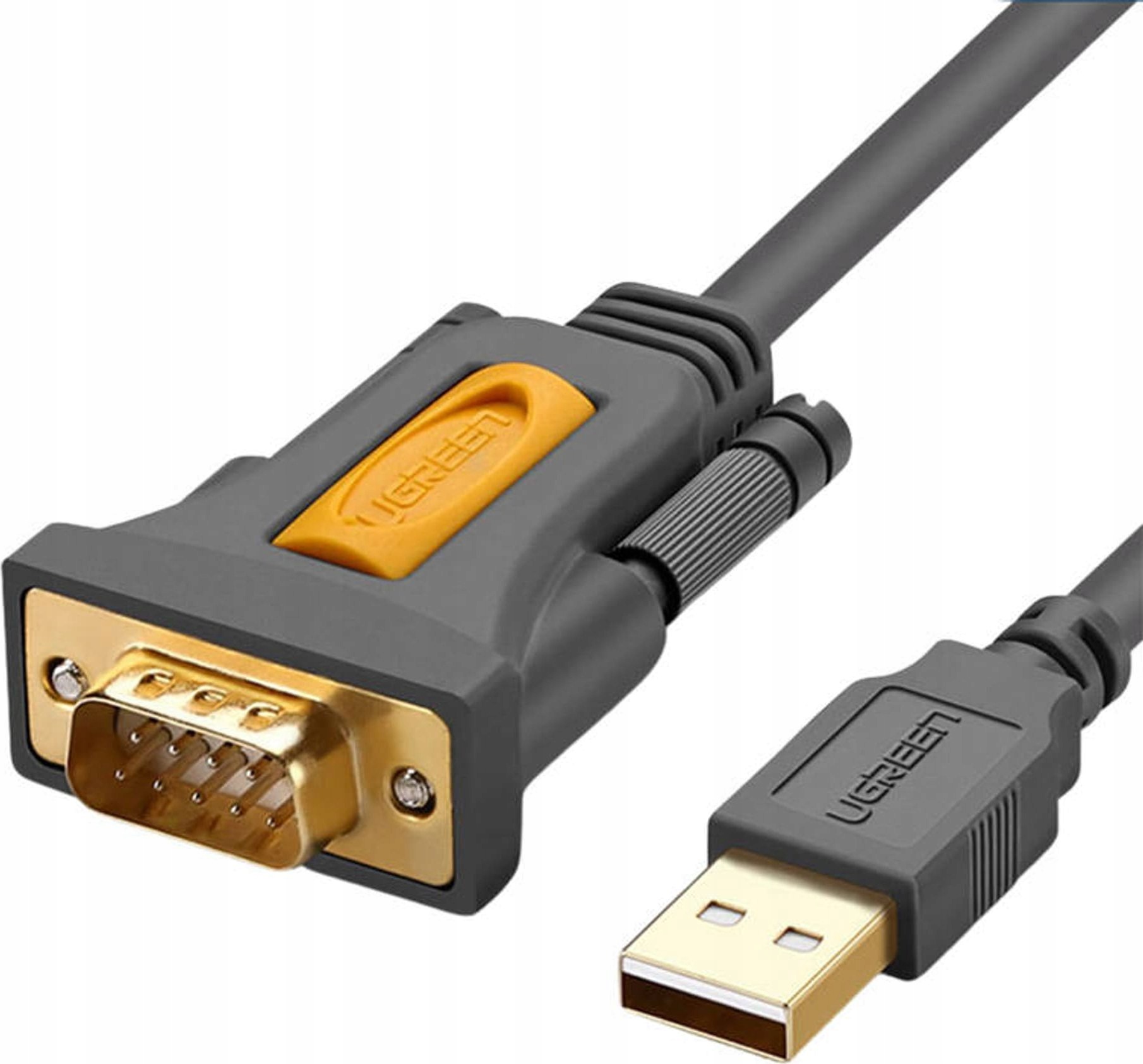 Kabel Usb Ugreen Usb-a RS-232 1 m Czarny (20210B)