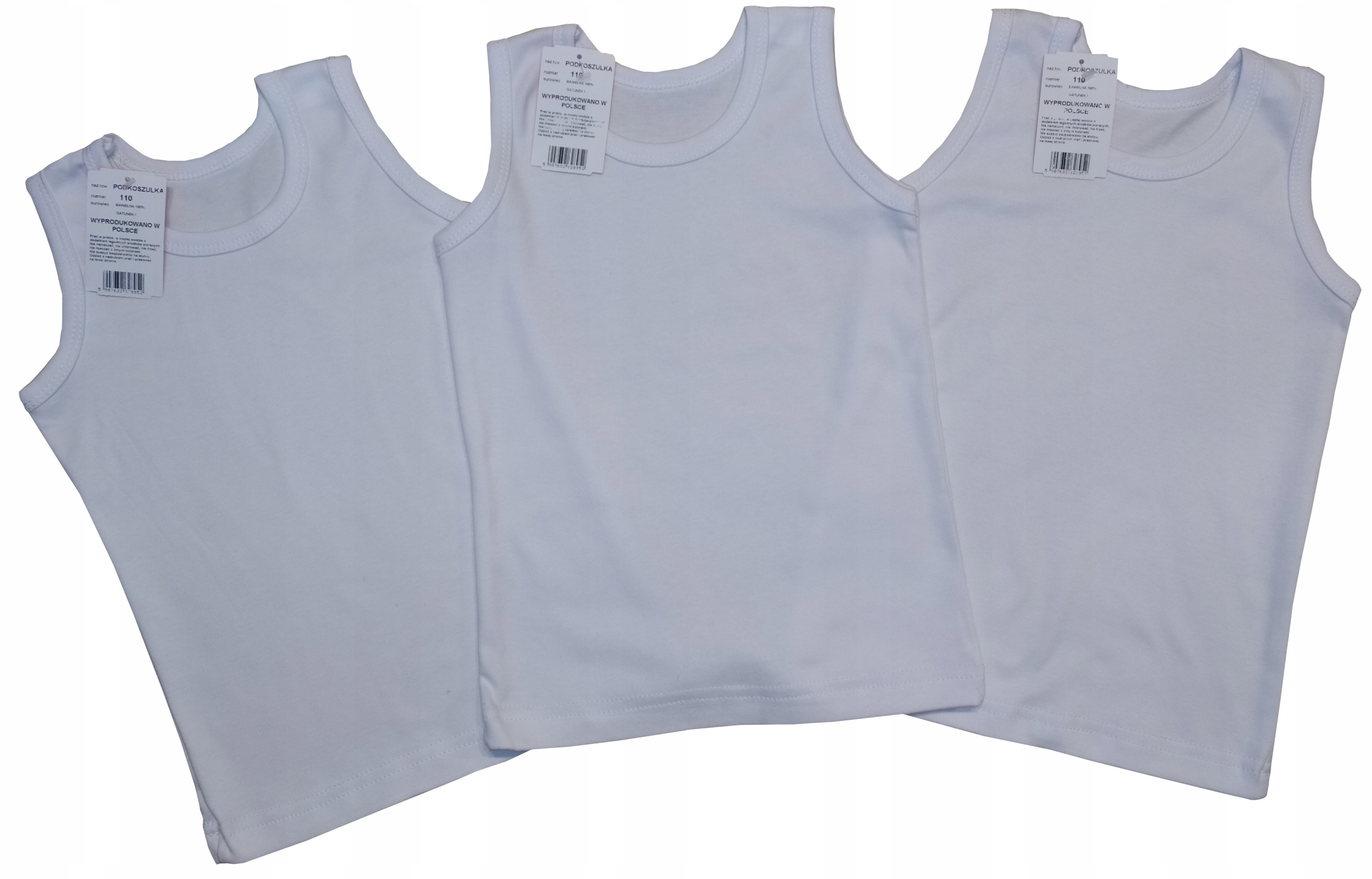 PODKOSZULEK 100%BAWEŁNA, POLSKI PRODUCENT 3pak 92