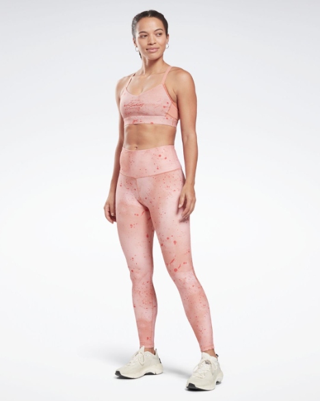 Reebok Legíny LM Lux Bold Hr HD4159 vel M