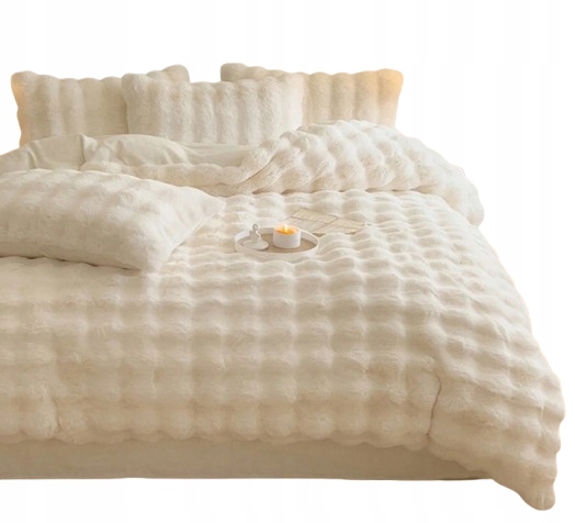 Shein Obliečka Na Prikrývku Béžová Teplá 168 cm x 229 cm 1DB