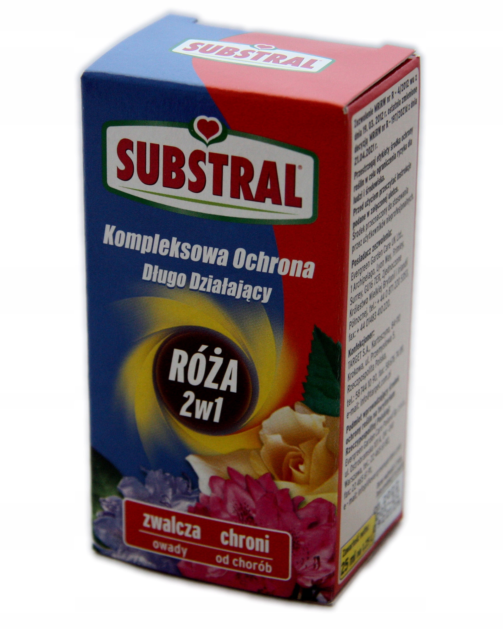

Substral Kwiaty Kompleksowa Ochrona Róża 2w1 25ml