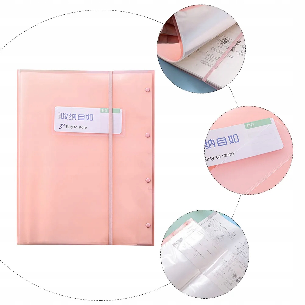 Folder Pokwitowania Organizer Uchwyt do Format inny