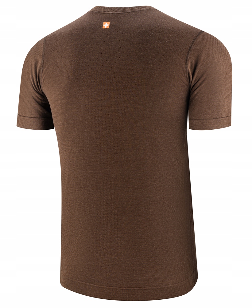 BRUBECK KOSZULKA TERMOAKTYWNA WEŁNA MERYNOSA OUTDOOR WOOL PRO BRĄZOWY A80 L Płeć mężczyzna