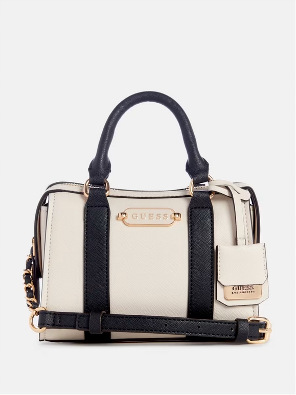 Guess dámská kabelka,crossbody Rainwood mléčná