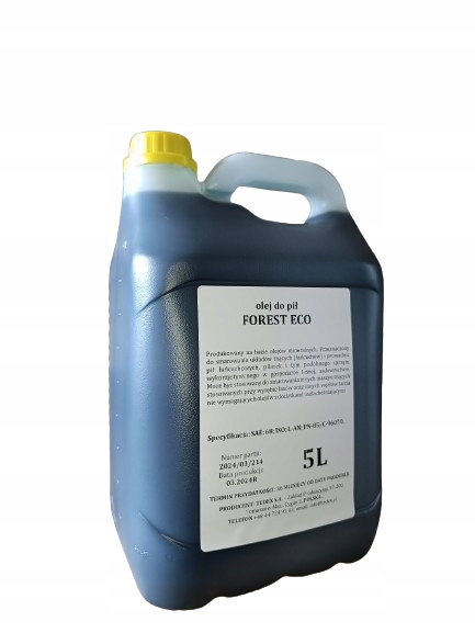 Olej do smarowania łańcucha Tedex Forest Eco 5L