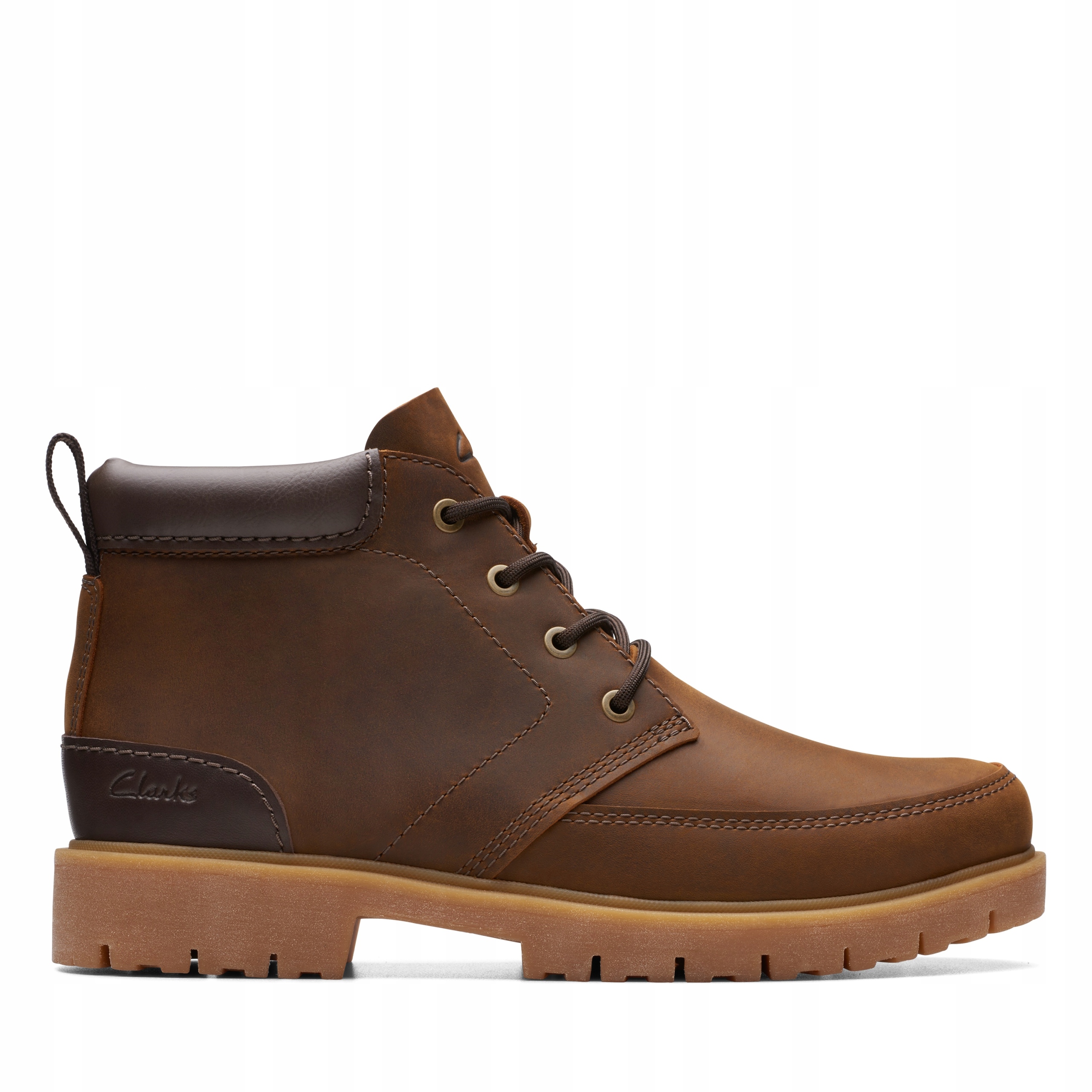 Buty męskie wysokie Clarks Rossdale Mid skórzane 42
