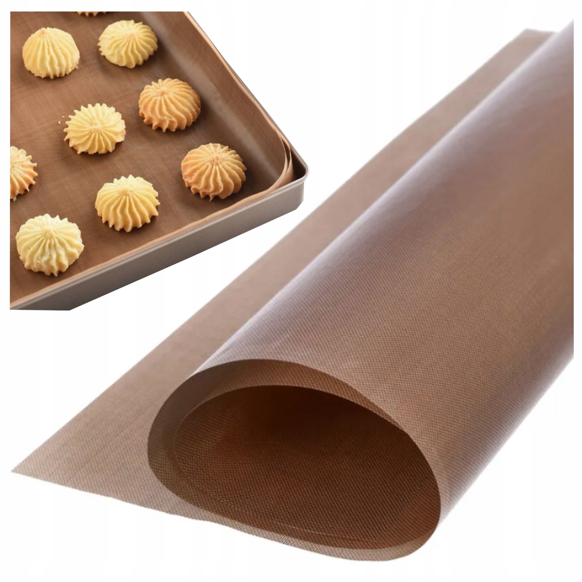 Papier do pieczenia Mata grillowa Teflonowa 60x40