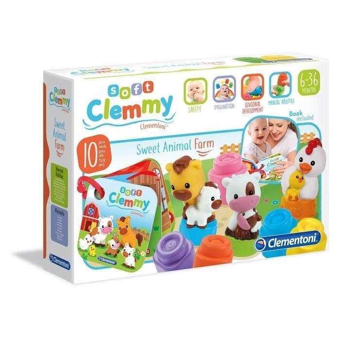 

Clemmy Klocki Sensoryczne Słodkie Zwierzaki 17489