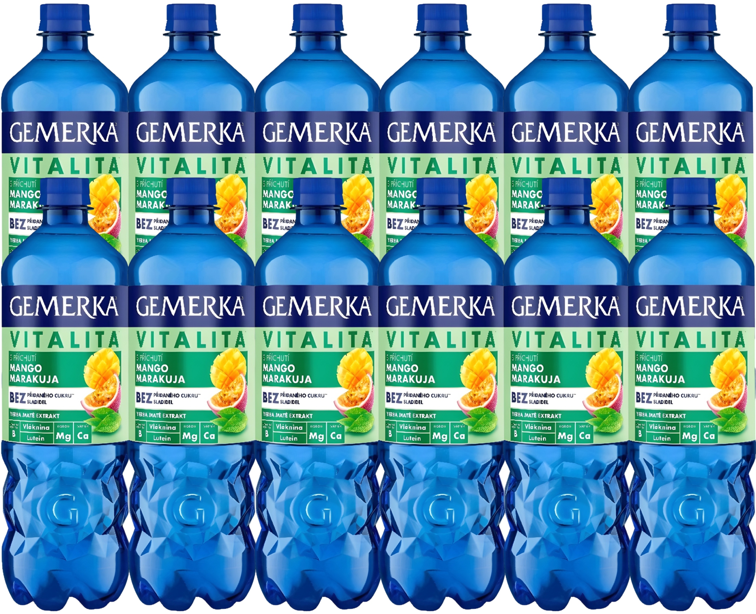 Gemerka Vitalita Yerba Maté Mango Marakuja 12×0,75l