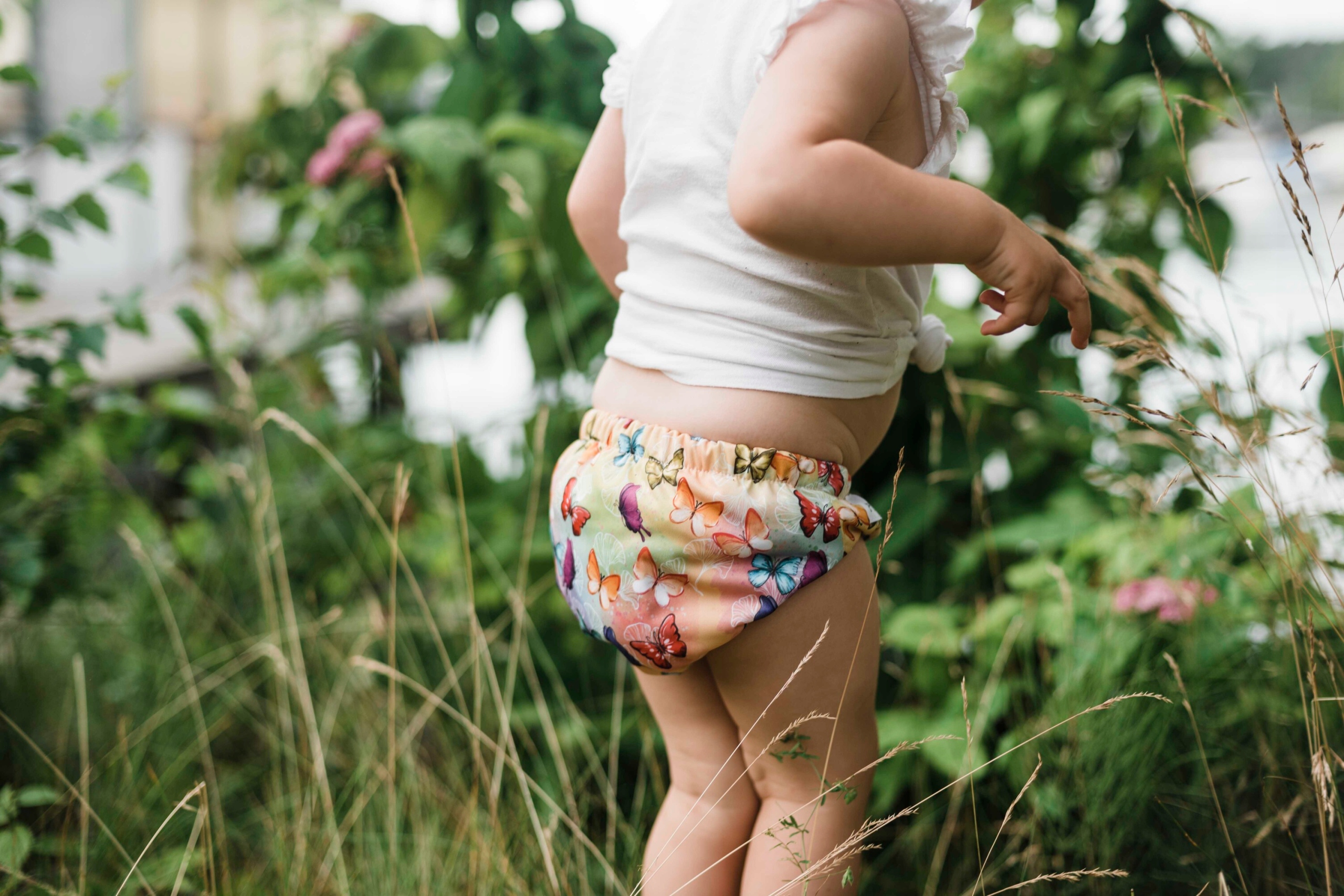 Pieluszka do pływania, kąpielówki Motyle rozmiar L EAN (GTIN) 5904433393300