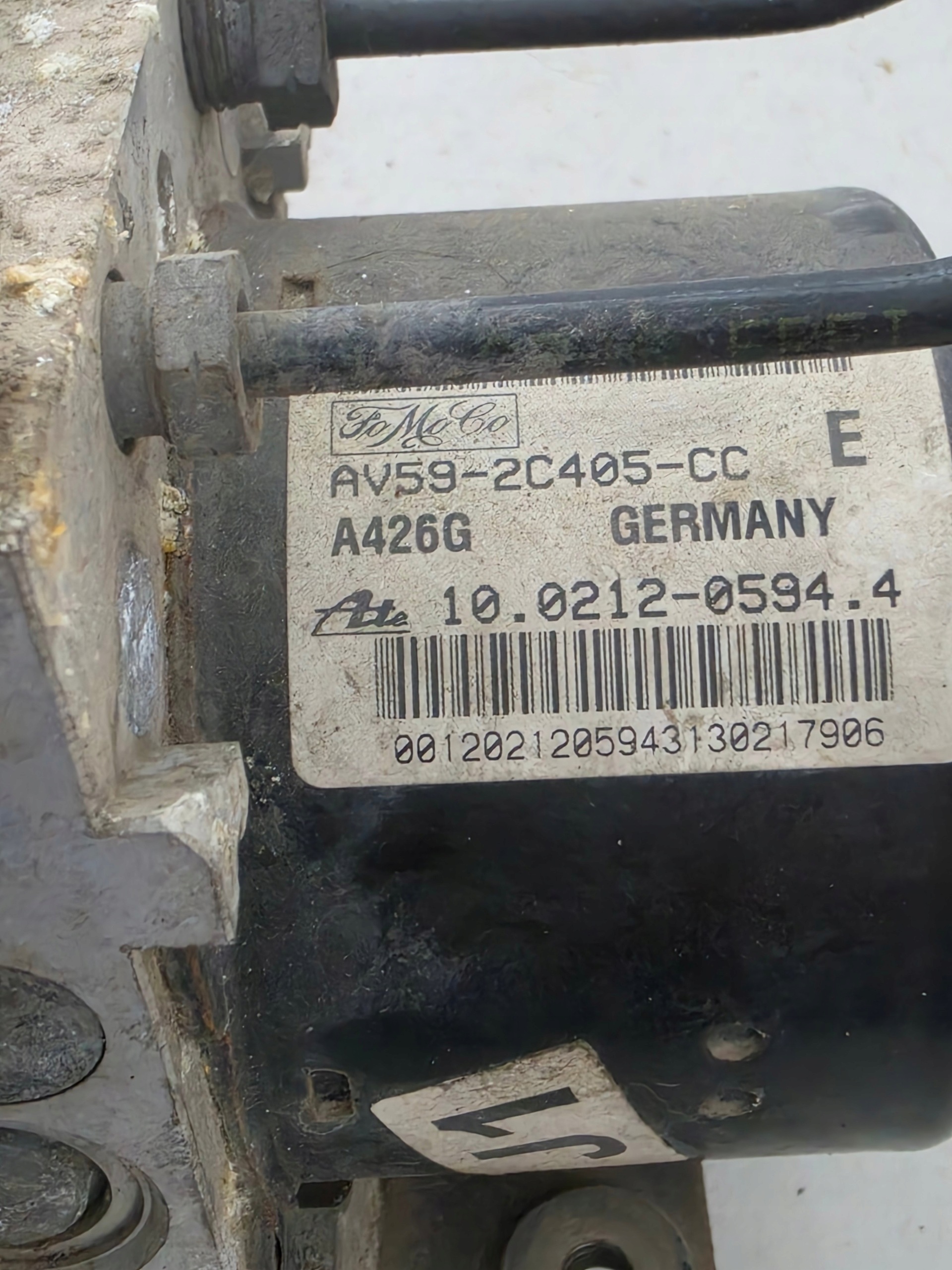 ABS Pumpe AV59-2C405-CC Ford Fiesta MK7 image 4