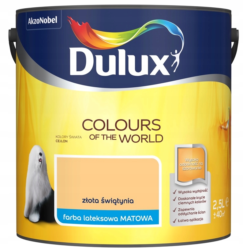 

Farba Dulux Świata- złota świątynia, 2.5l