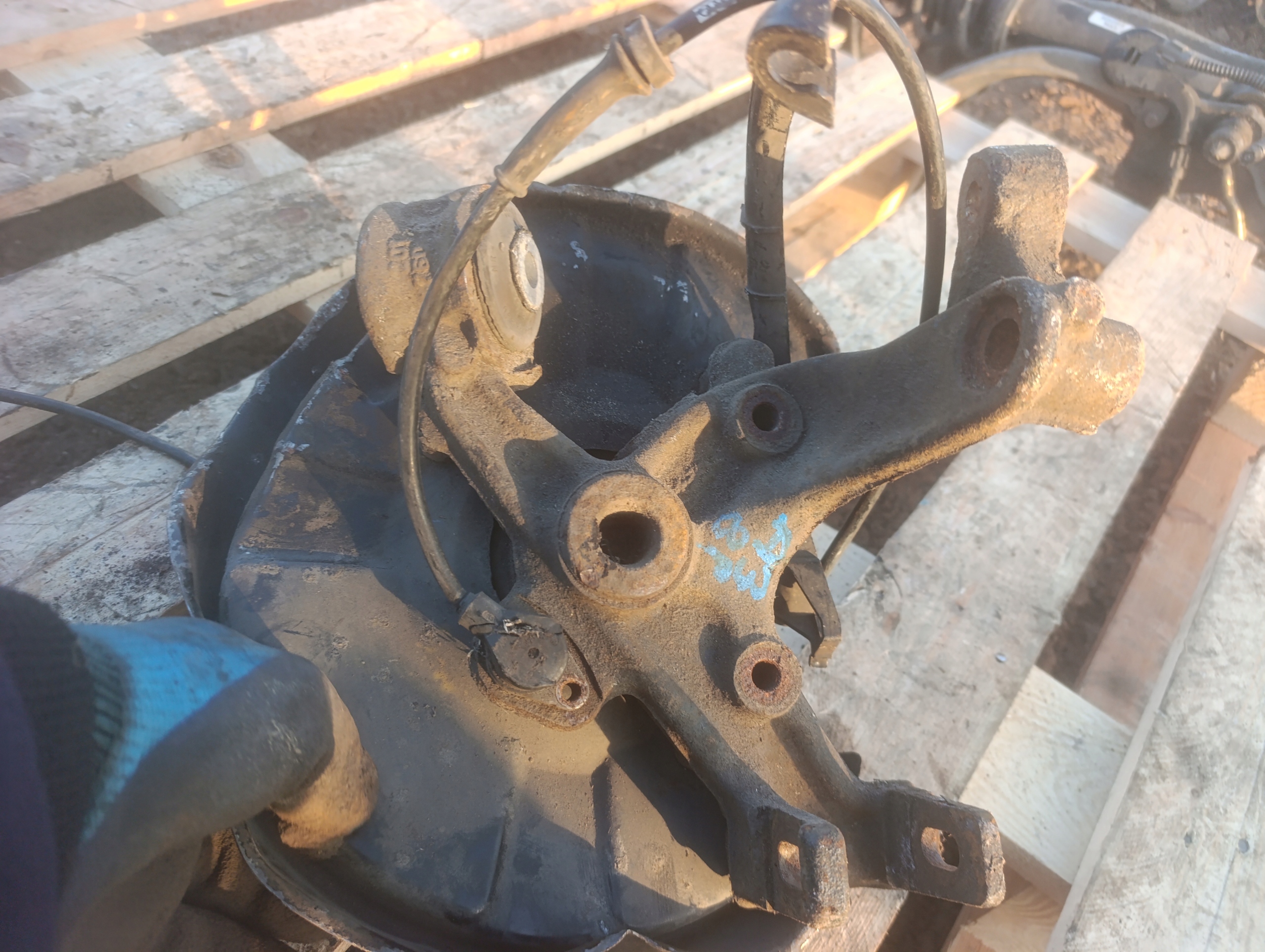 swing rear part rear Audi A3 8P