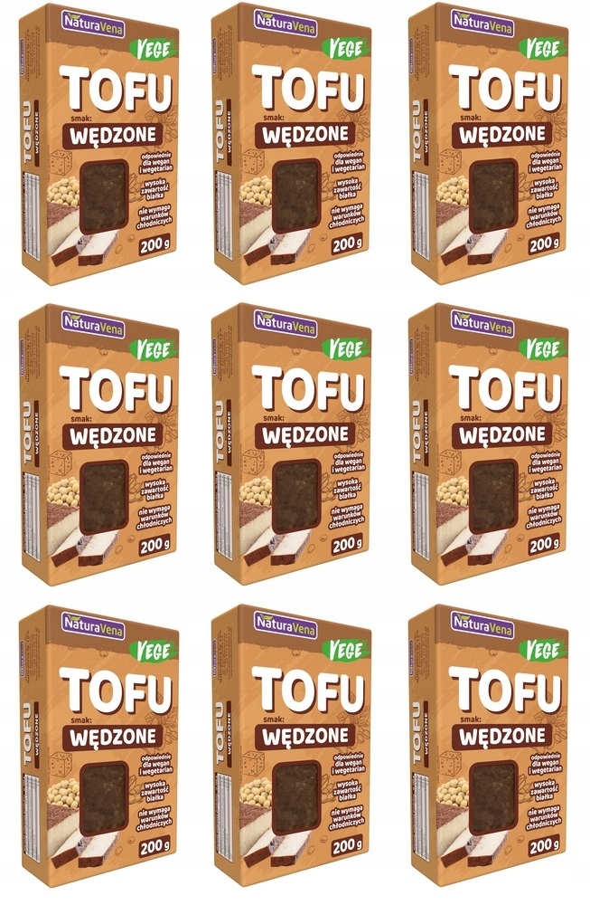 Levně 9 x 200 g Naturavena Tofu uzené Karton