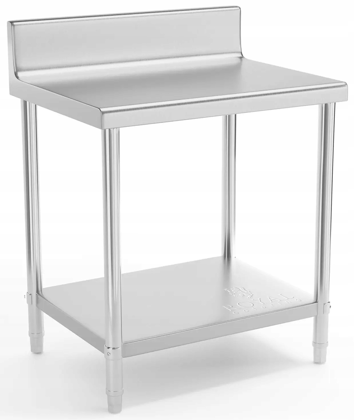 Pracovní stůl z nerezové oceli 80x60 cm Royal Catering RCAT-80/60-N