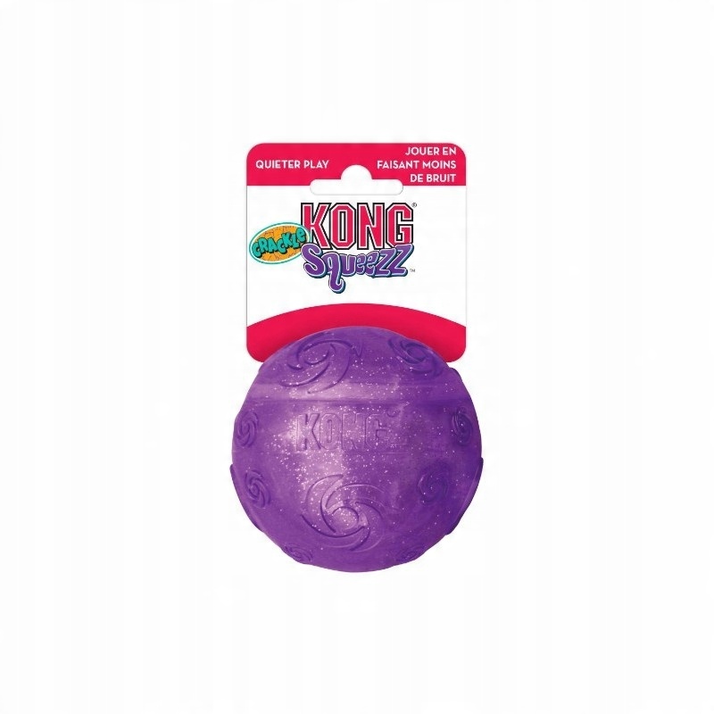 

Kong Squeezz Crackleball zabawka dla psa rozm. L