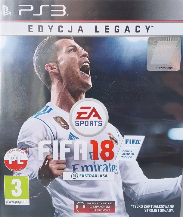 Fifa 18 na Ps 4 - Niska cena na Allegro