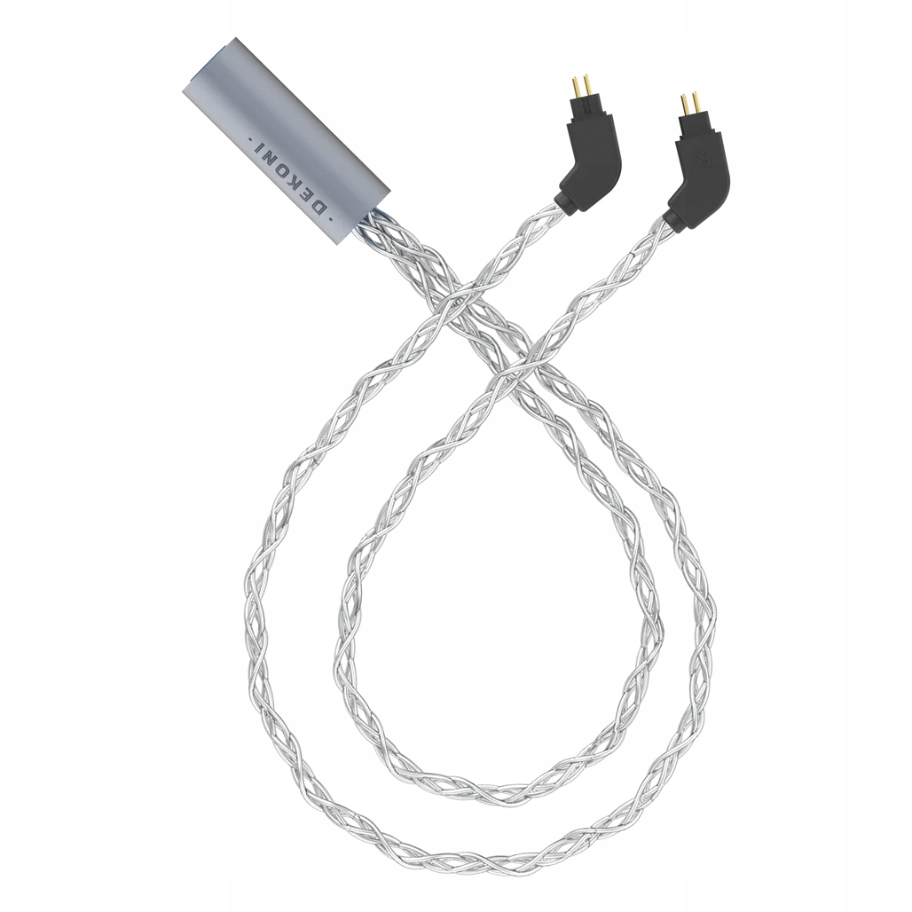 Dekoni Ensemble Cable Post-Split 30cm Spc Braided 2-pin Iem 0.78mm