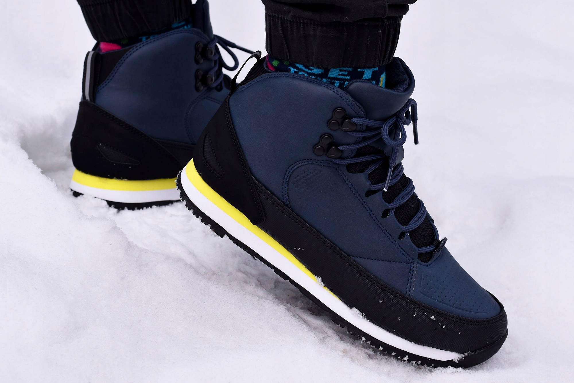 Buty Juniorskie Zimowe 4F HIKER FWINM003 31 r.36 sportowe śniegowce Marka 4F