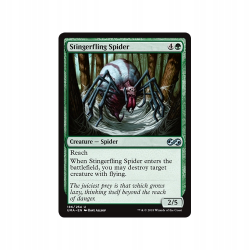 Mtg 2x Stingerfling Spider (Uncommon)