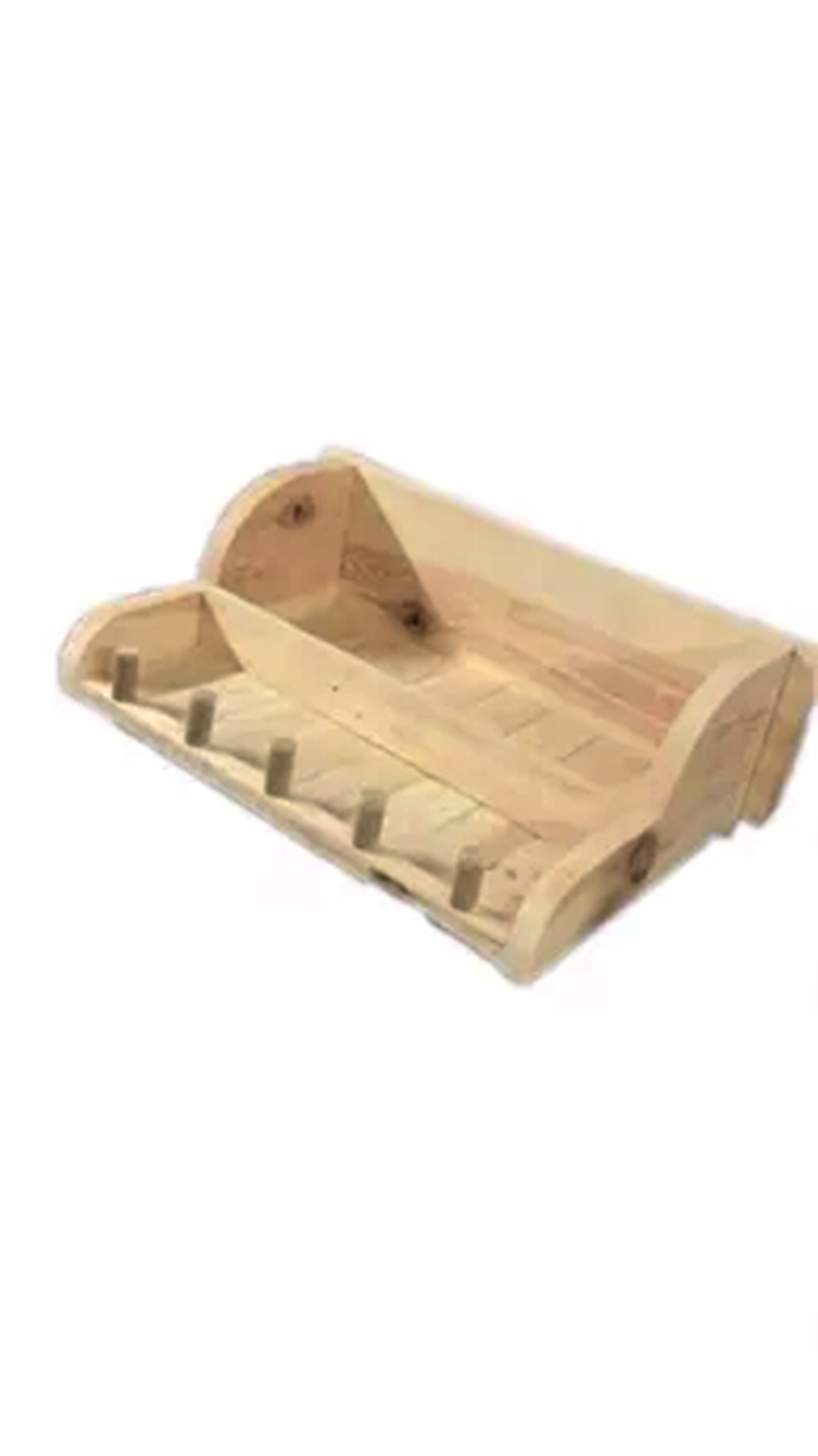 DREWNIANA szafka kuchenna, półka, 0077 Głębokość mebla 20 cm