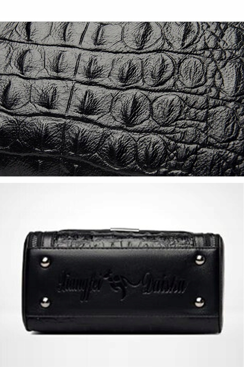 ELEGANCKA TOREBKA DAMSKA LAKIERKA KUFEREK X372 Wielkość mała (nie mieszcząca A4)