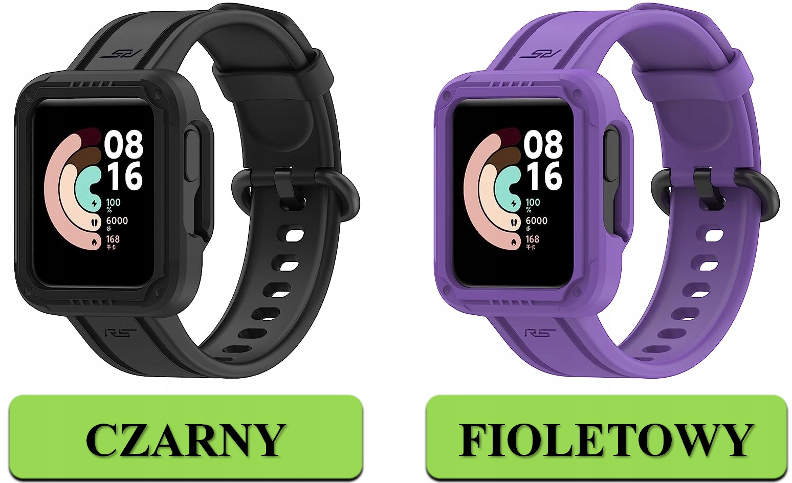 PASEK Z ETUI DO XIAOMI REDMI WATCH 2 LITE |KOLORY! Kolor szary