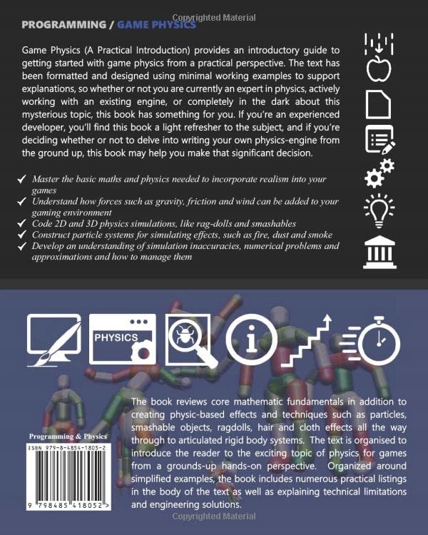 Kenwright Game Physics: A Practical Introduction Język publikacji angielski