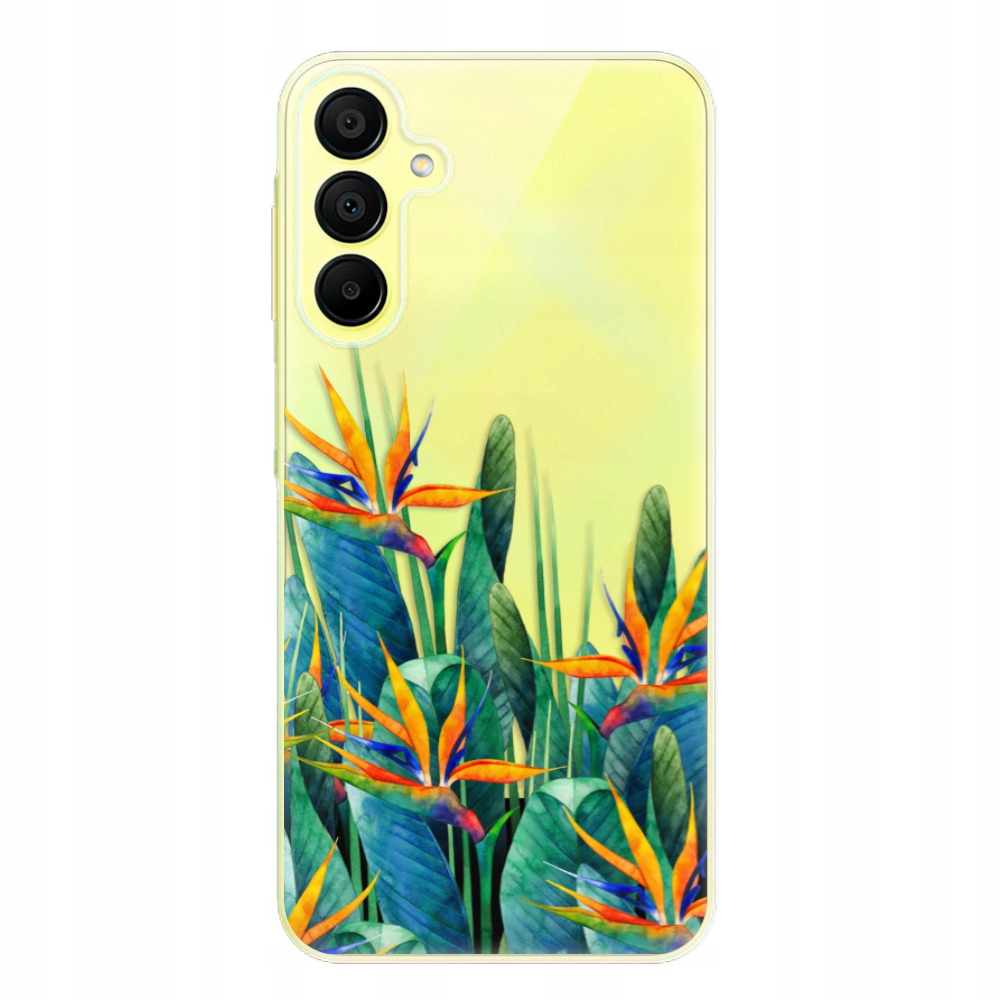 Silikonowe etui iSaprio Exotic Flowers do Samsung Galaxy A15 A15 5G