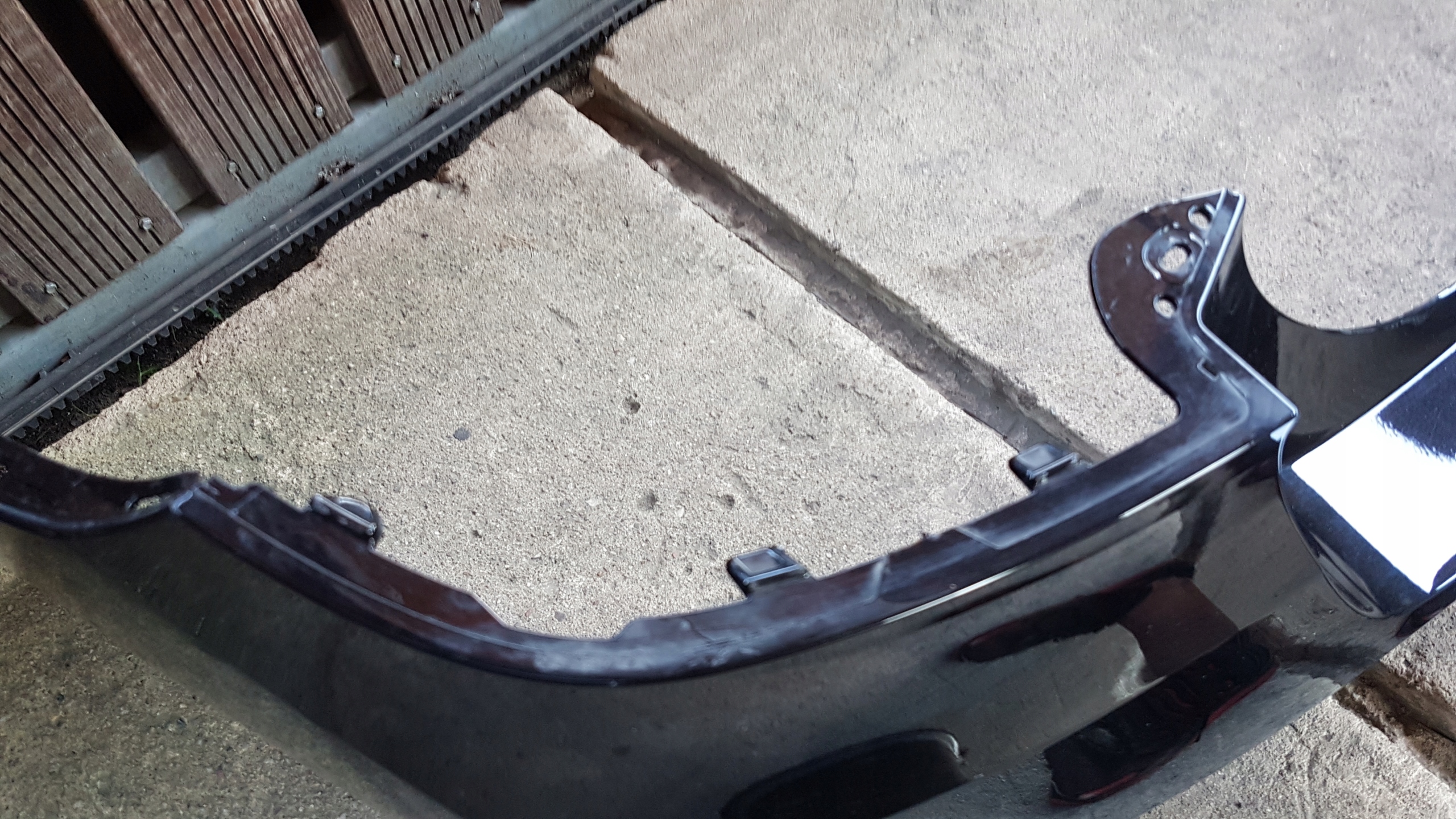 bumper rear rear part BMW G30 LCI LIFT