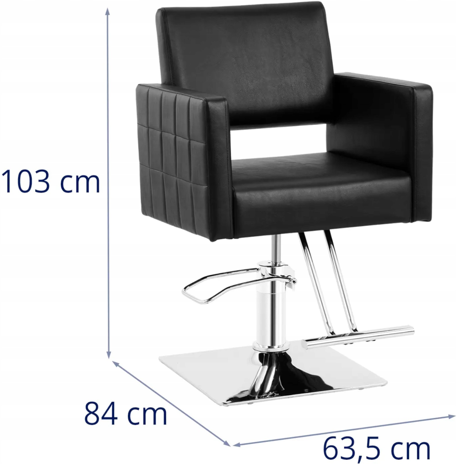Barberské kosmetické kadeřnické křeslo Physa 4902674674470