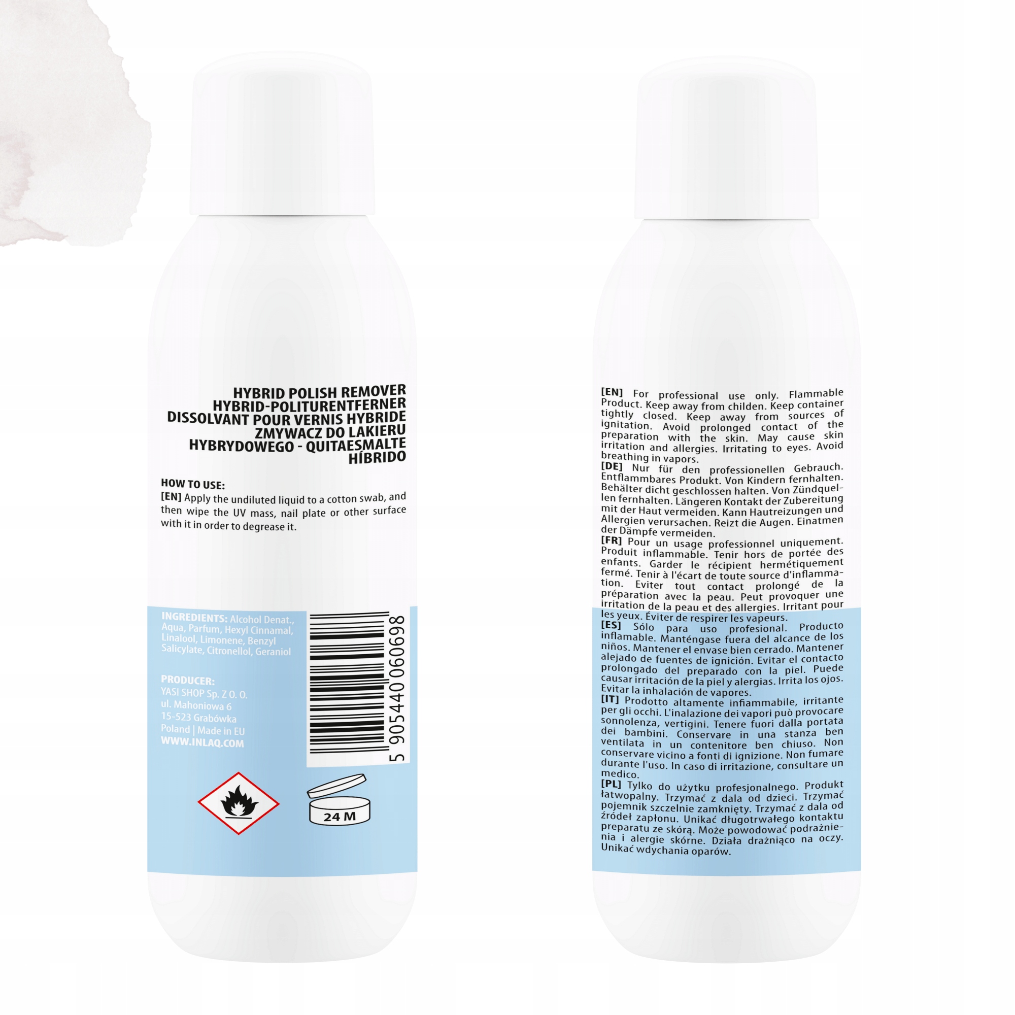 INLAQ Cleaner Odtłuszczacz 500ml Typ odtłuszczacz (cleaner)