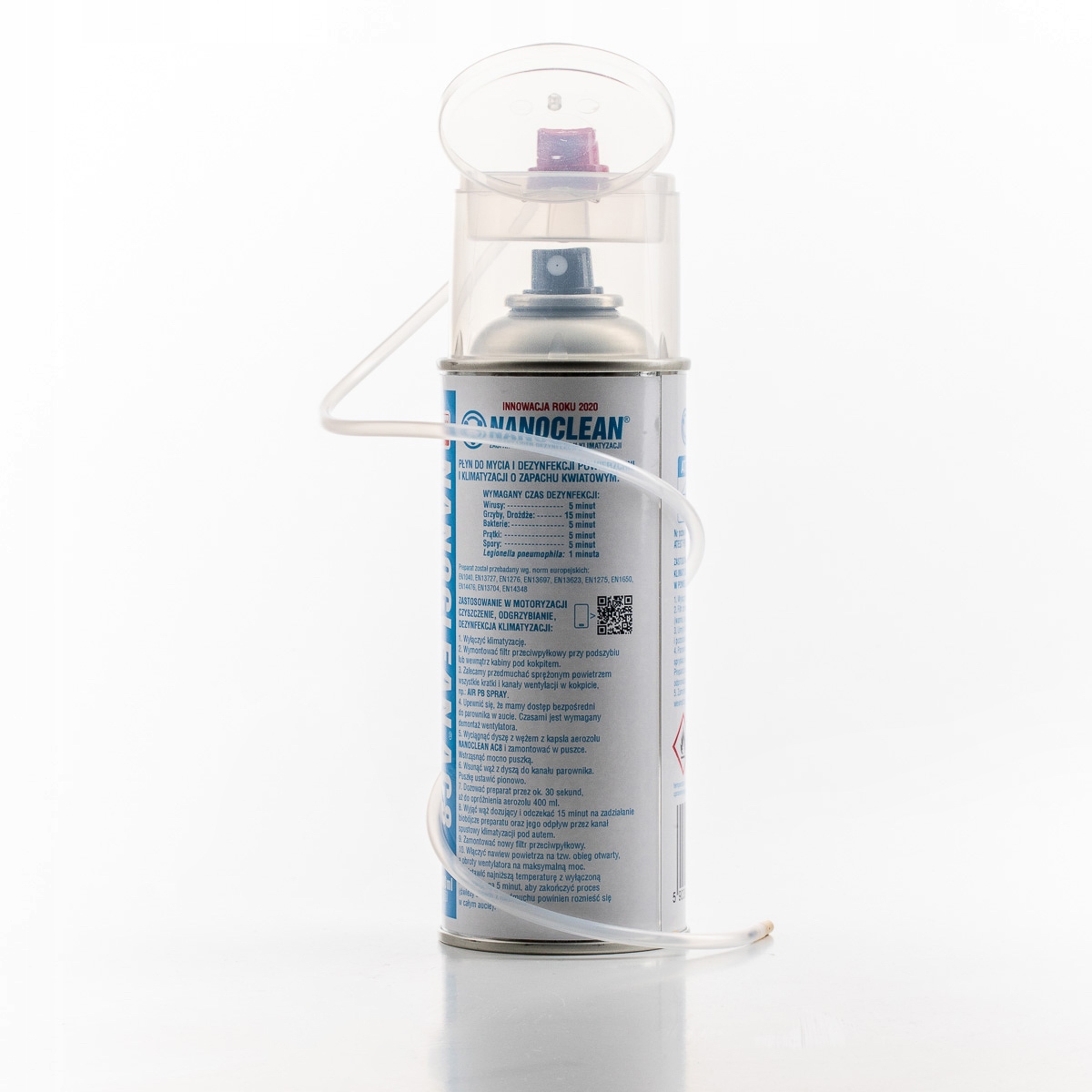 Nanoclean AC8 odgrzybiacz biobójczy 5w1 atest PZH Pojemność w ofercie 400 ml