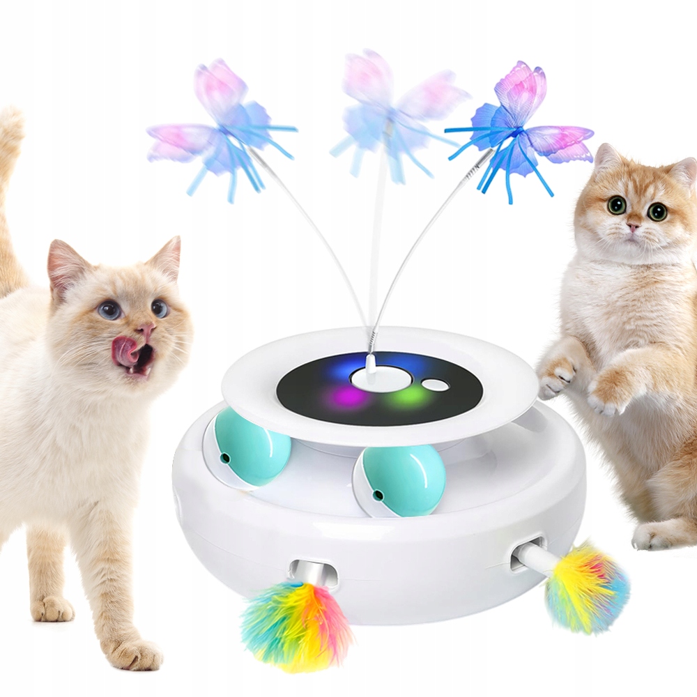 Hračky Pro Kočky Elektrická Interaktivní Automatická Hračka Pro Kočky