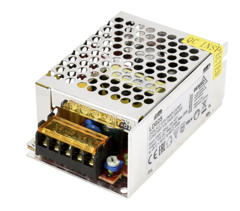 Zasilacz Elektroniczny LED 12V 25W