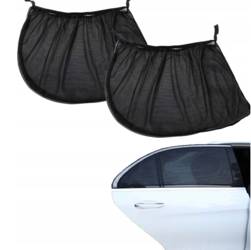 

Moskitiera Osłona Samochodowa Na Szyby Auta 2 Szt