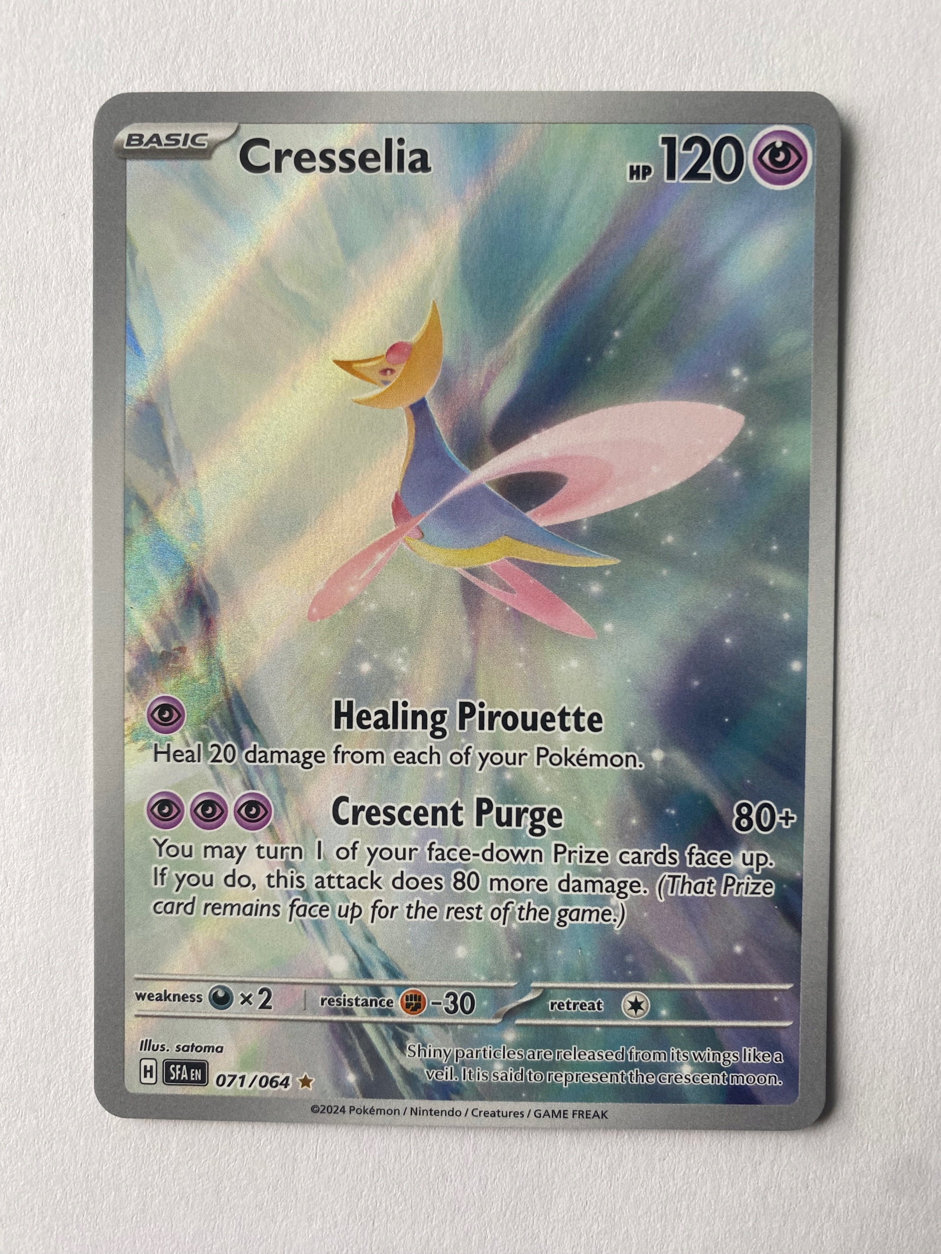 Karta Pokemon: Cresselia (SFA 071) / Shrouded Fable