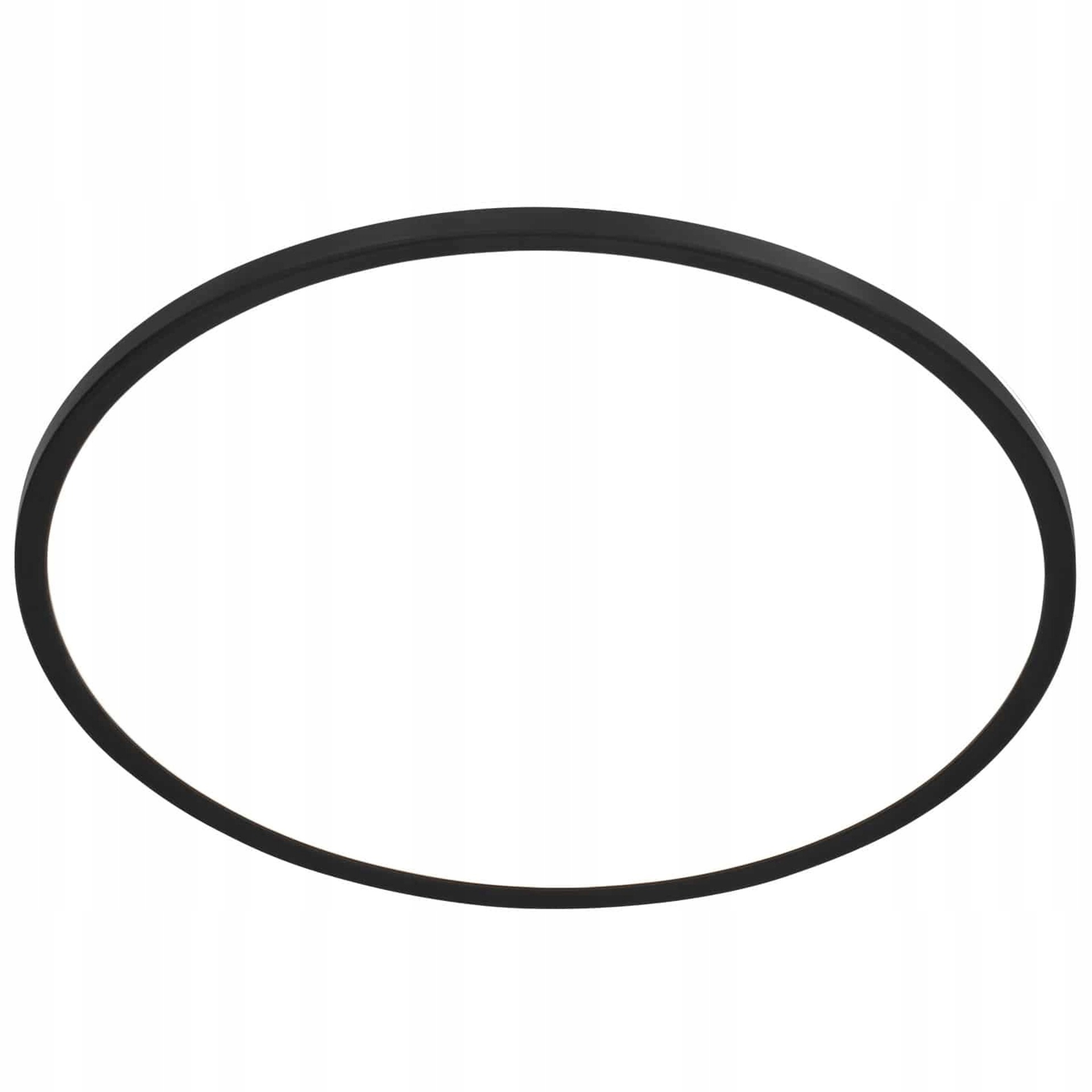 Briloner Slim Led panel čierny 42 cm 22 W, kruhové stropné svietidlo