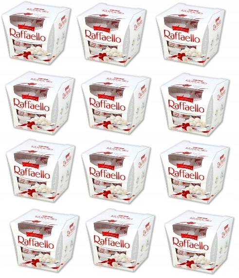 Levně 12 x 150 g Raffaello bonboniéra kokos mandle Karton