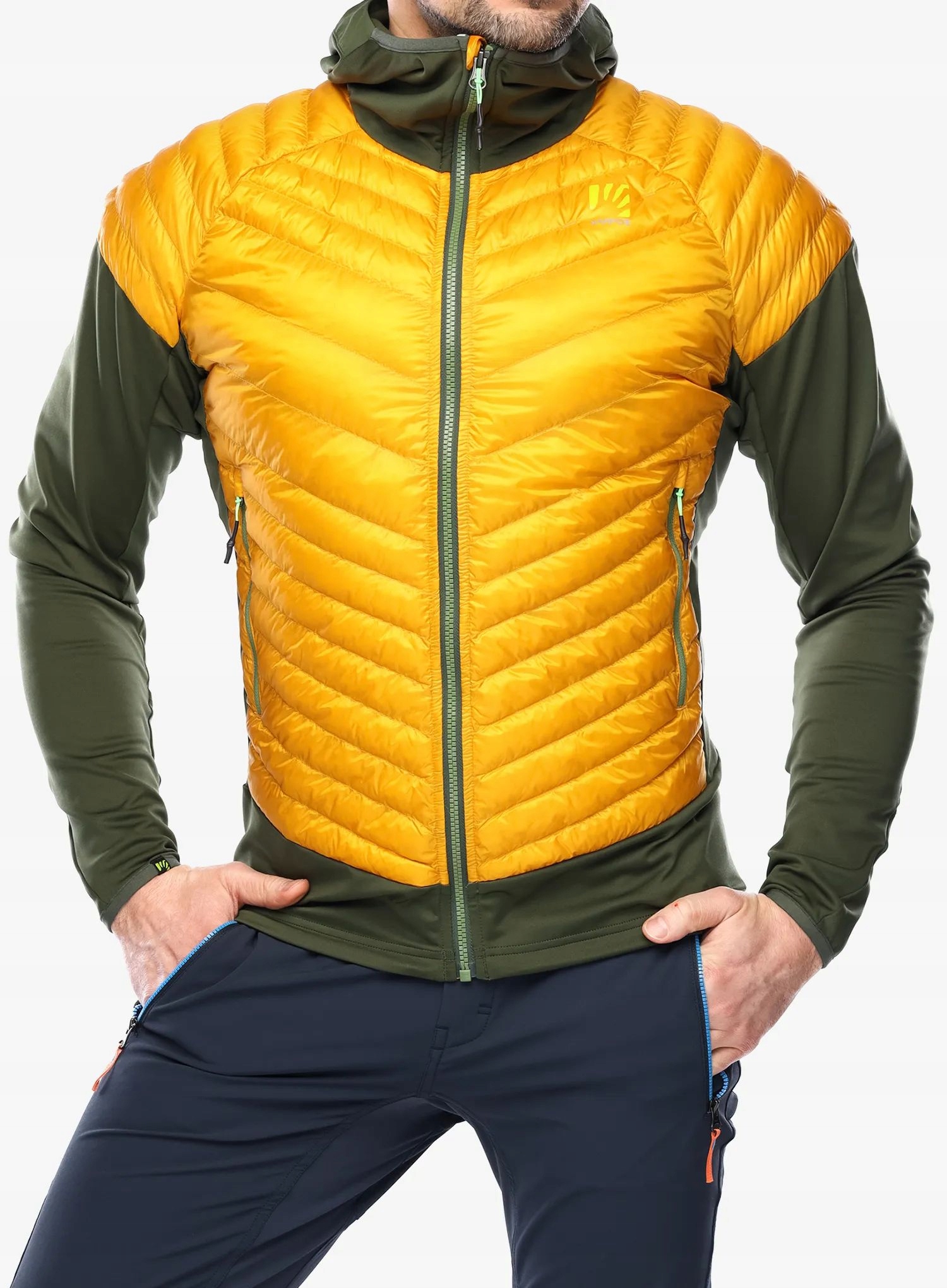 Kurtka hybrydowa Karpos Sass De Mura Jacket radiant/rifle green XL